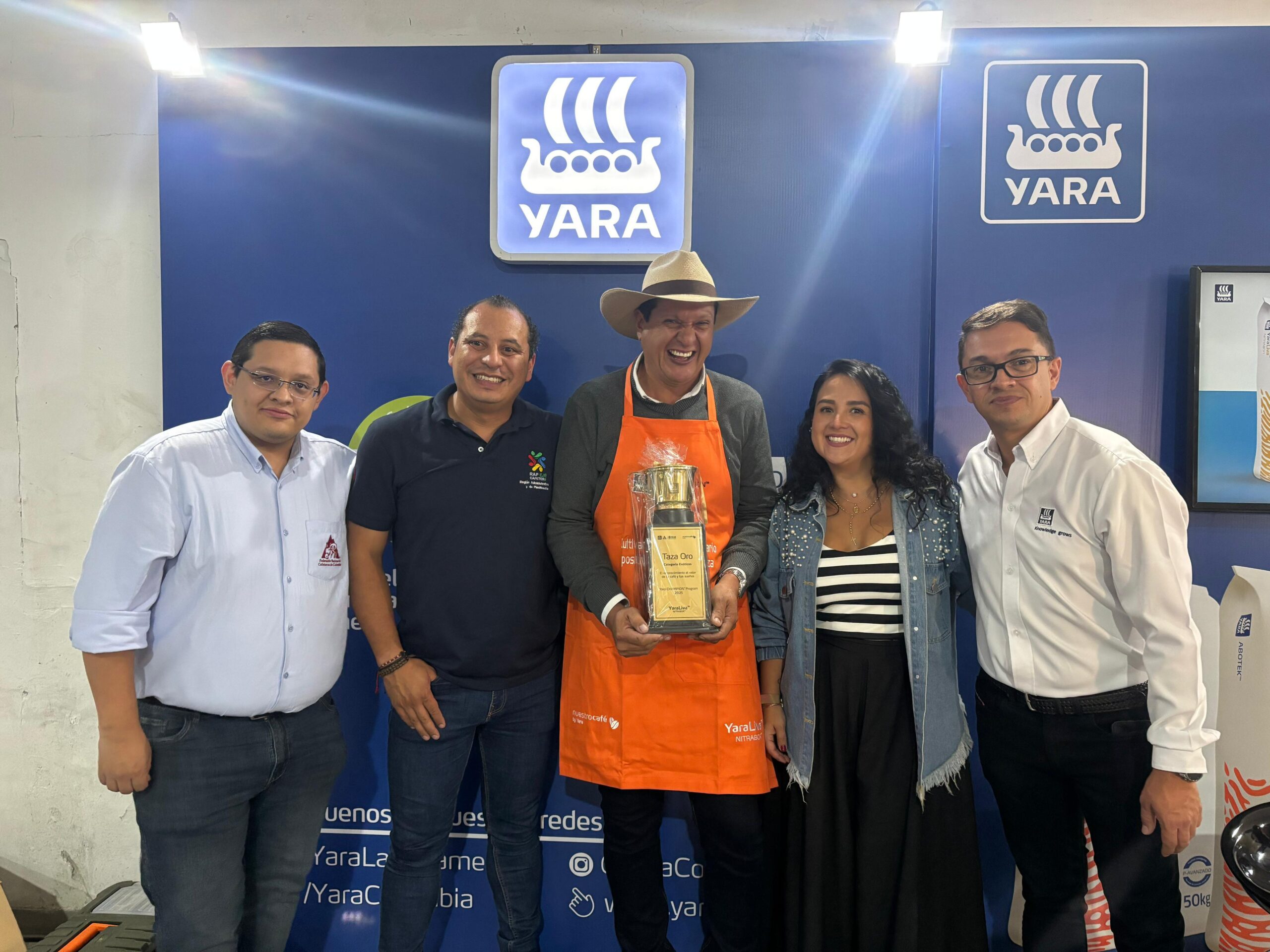Premiación Primer concurso microlotes RAP Eje Cafetero