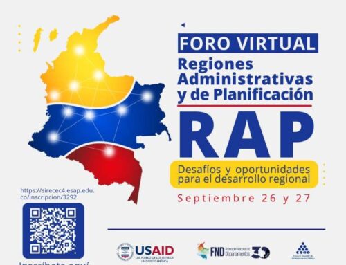 RAP EJE CAFETERO PRESENTE EN EL FORO VIRTUAL DE REGIONES ADMINISTRATIVAS Y DE PLANIFICACIÓN